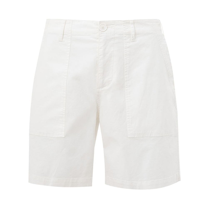 Armani Exchange Elegant White Cotton Shorts for Men