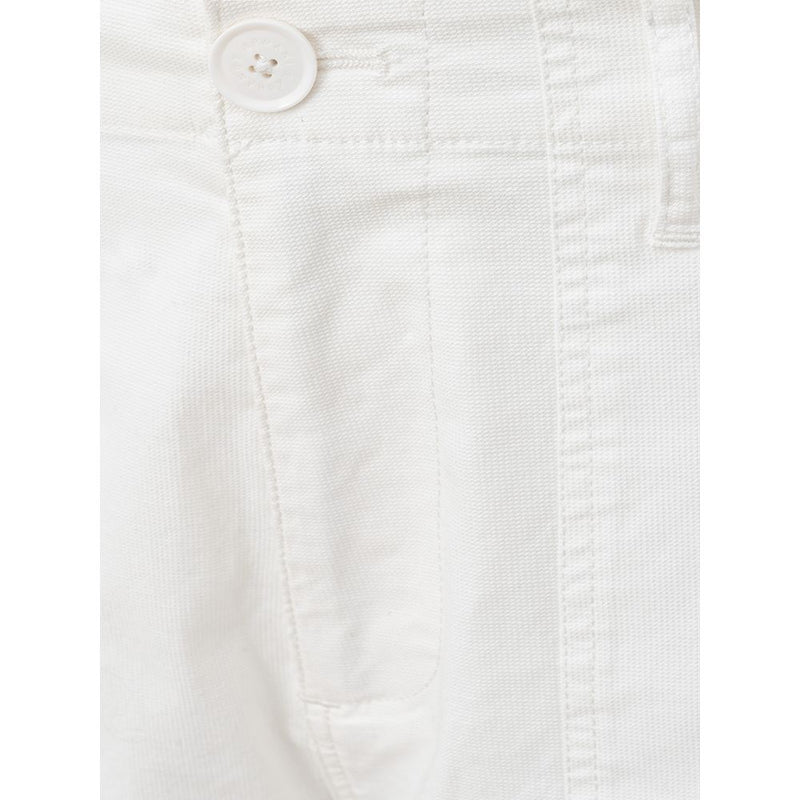 Armani Exchange Elegant White Cotton Shorts for Men