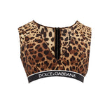 Dolce & Gabbana Silk Multicolor Tapestry Top