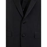 Dolce & Gabbana Elegant Black Wool Men's Suit