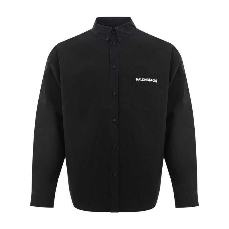 Balenciaga Black Cotton Shirt