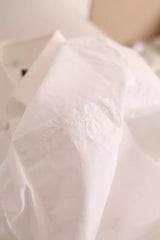 Dolce & Gabbana White GOLD Formal Cotton Tuxedo Dress Shirt