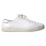 Dolce & Gabbana White Leather Lace Up Sneakers Saint Tropez Shoes