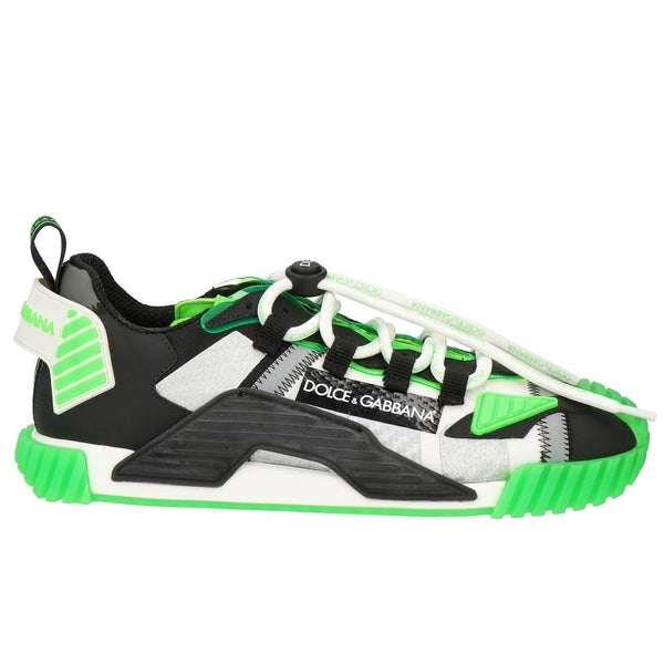 Dolce & Gabbana Green Polyamide Sneaker