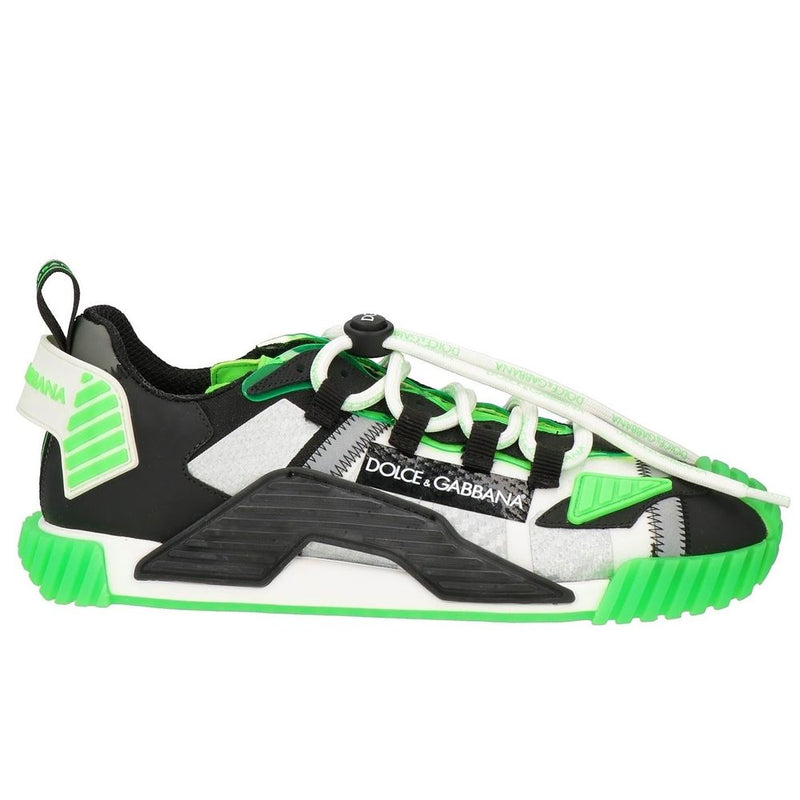 Dolce & Gabbana Green Polyamide Sneaker