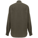 Brioni Green Linen Shirt