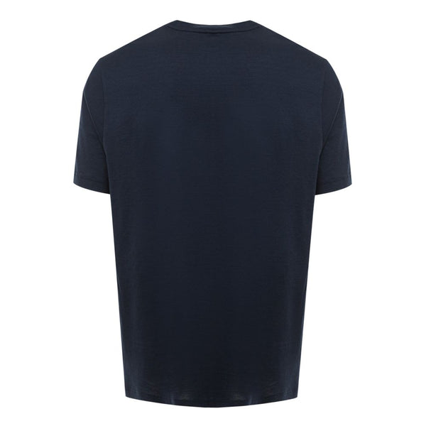 Brioni Blue Cotton T-Shirt