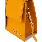 Jacquemus Orange Leather Handbag