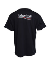 Dolce & Gabbana Dark Blue Cotton Logo Crew Neck Short Sleeves T-shirt