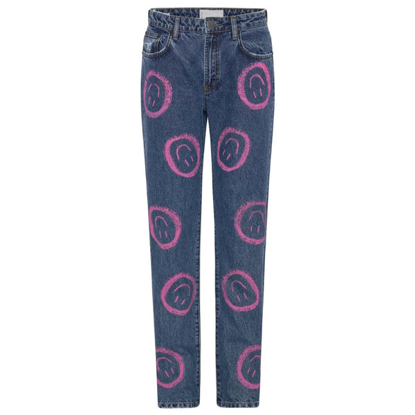 One Teaspoon Blue Cotton Jeans & Pant