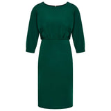 PINKO Green Viscose Dress