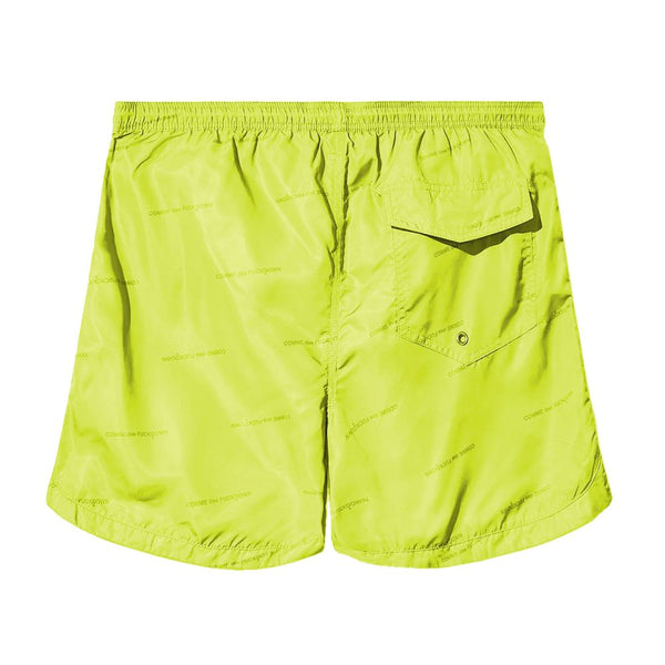 Comme Des Fuckdown Yellow Polyester Swimwear