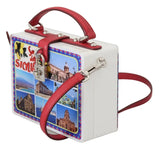 Dolce & Gabbana White Plexi Box Sicilia Square Hand Shoulder Purse Bag