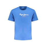 Pepe Jeans Blue Cotton T-Shirt