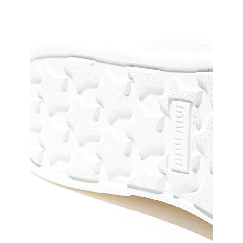 Miu Miu White Leather Sneaker