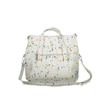 Desigual Chic White Contrasting Detail Handbag