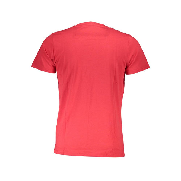 Cavalli Class Red Cotton T-Shirt