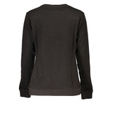 Cavalli Class Black Cotton Sweater