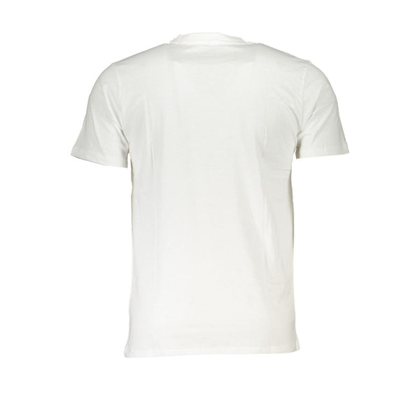 Cavalli Class White Cotton T-Shirt