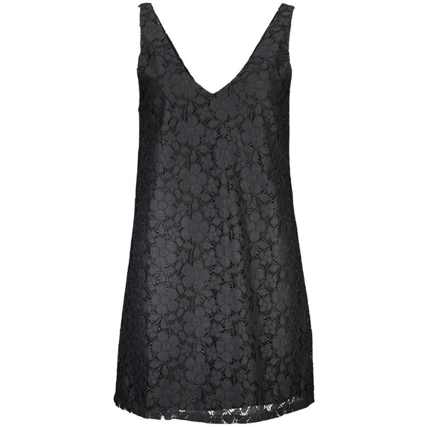 Desigual Black Viscose Dress