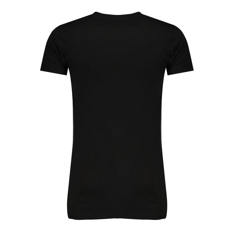 Gaudi Black Cotton T-Shirt