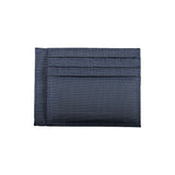 Piquadro Elegant Blue Card Holder with Contrast Details