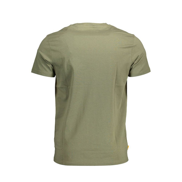 Timberland Green Cotton Men T-Shirt