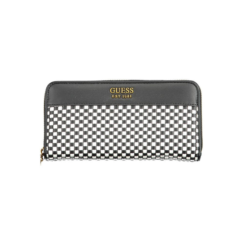 Guess Jeans Black Polyethylene Women Wallet