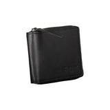 Blauer Sleek Leather Round Wallet with Card Spaces