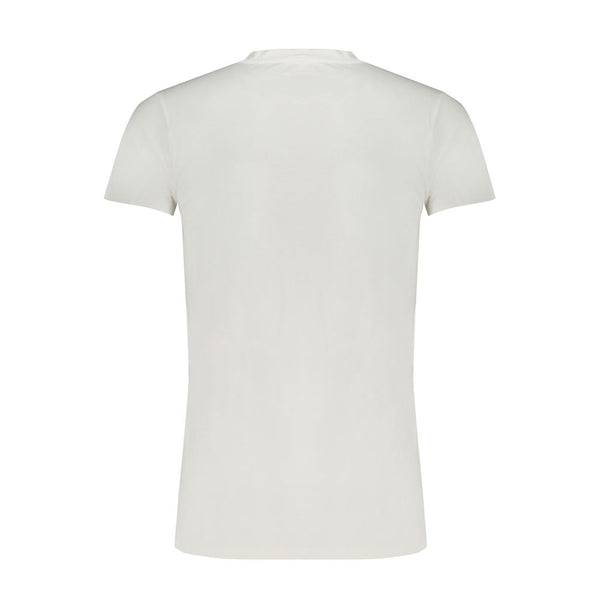 Gaudi White Cotton T-Shirt