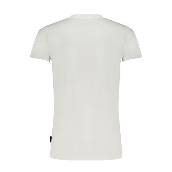 Gaudi White Cotton T-Shirt