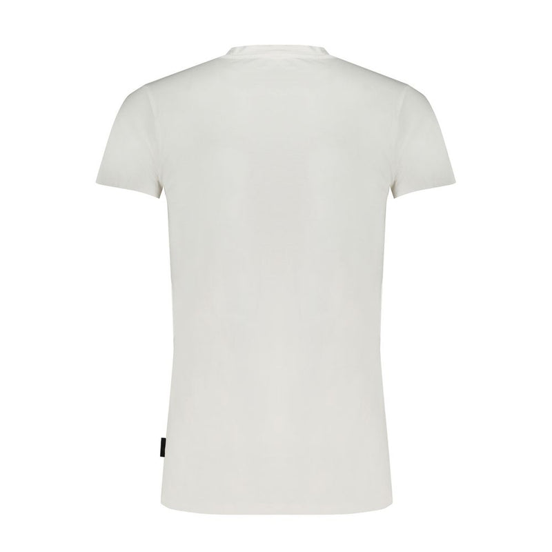 Gaudi White Cotton T-Shirt