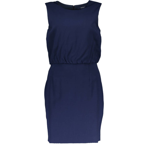 Gant Elegant Sleeveless Zip-Back Dress