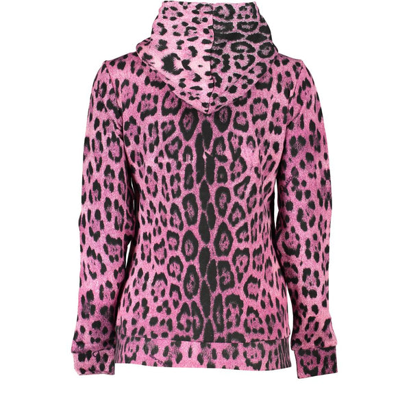 Cavalli Class Pink Cotton Women Sweater