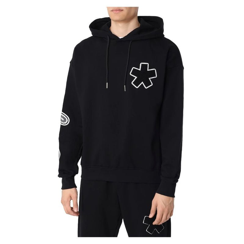 Comme Des Fuckdown Black Cotton Sweater