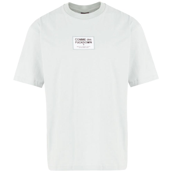 Comme Des Fuckdown White Cotton T-Shirt