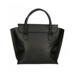 Plein Sport Sleek Black Tote with Chic Logo Detail