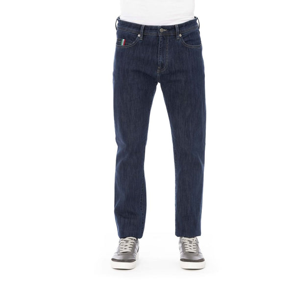 Baldinini Trend Blue Cotton Men's Jeans