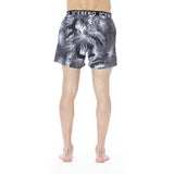 Iceberg Black Polyester Men Swim Trunk