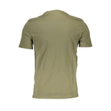 Guess Jeans Green Cotton Men TShirt