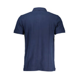 Levi's Blue Cotton Men Polo Shirt