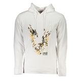 Cavalli Class White Cotton Men Sweater