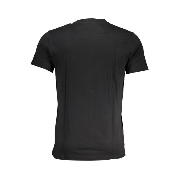 Cavalli Class Black Cotton T-Shirt