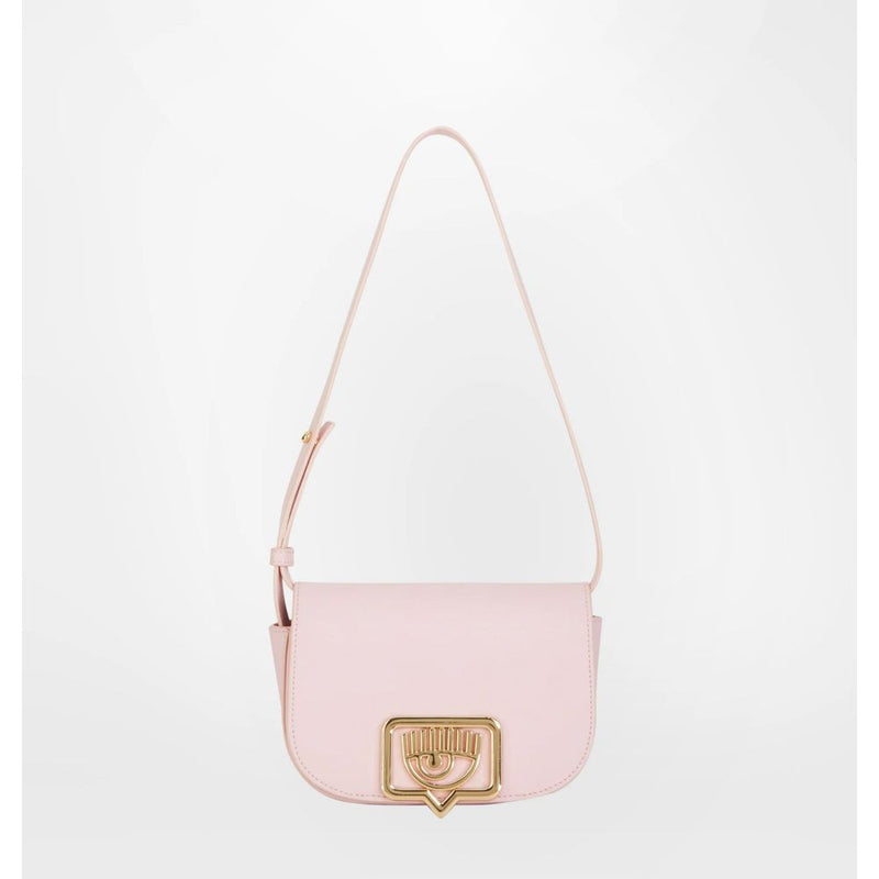 Chiara Ferragni Pink Polyester Women Shoulder Bag