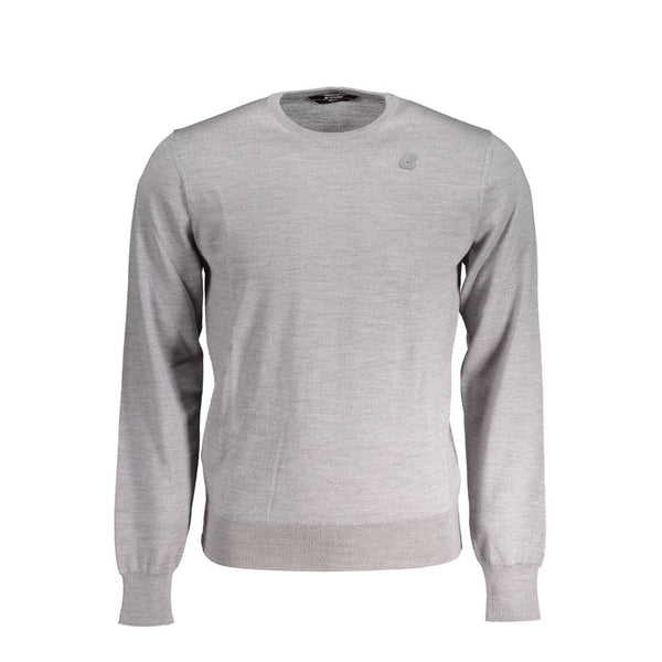 K-WAY Gray Wool Sweater