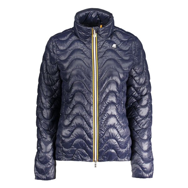 K-WAY Blue Polyamide Jackets & Coat