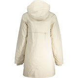 K-WAY Beige Polyester Jackets & Coat