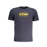 K-WAY Blue Cotton T-Shirt