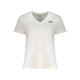 Kappa White Cotton Tops & T-Shirt