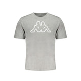 Kappa Gray Cotton T-Shirt